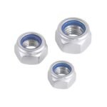 316stainless steel Nylon Lock nuts (M)