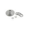 304 Stainless Steel USS Flat Washers – Extra Thick, Narrow Type | ANSI B18.22.1 Metal Spacers & Shims